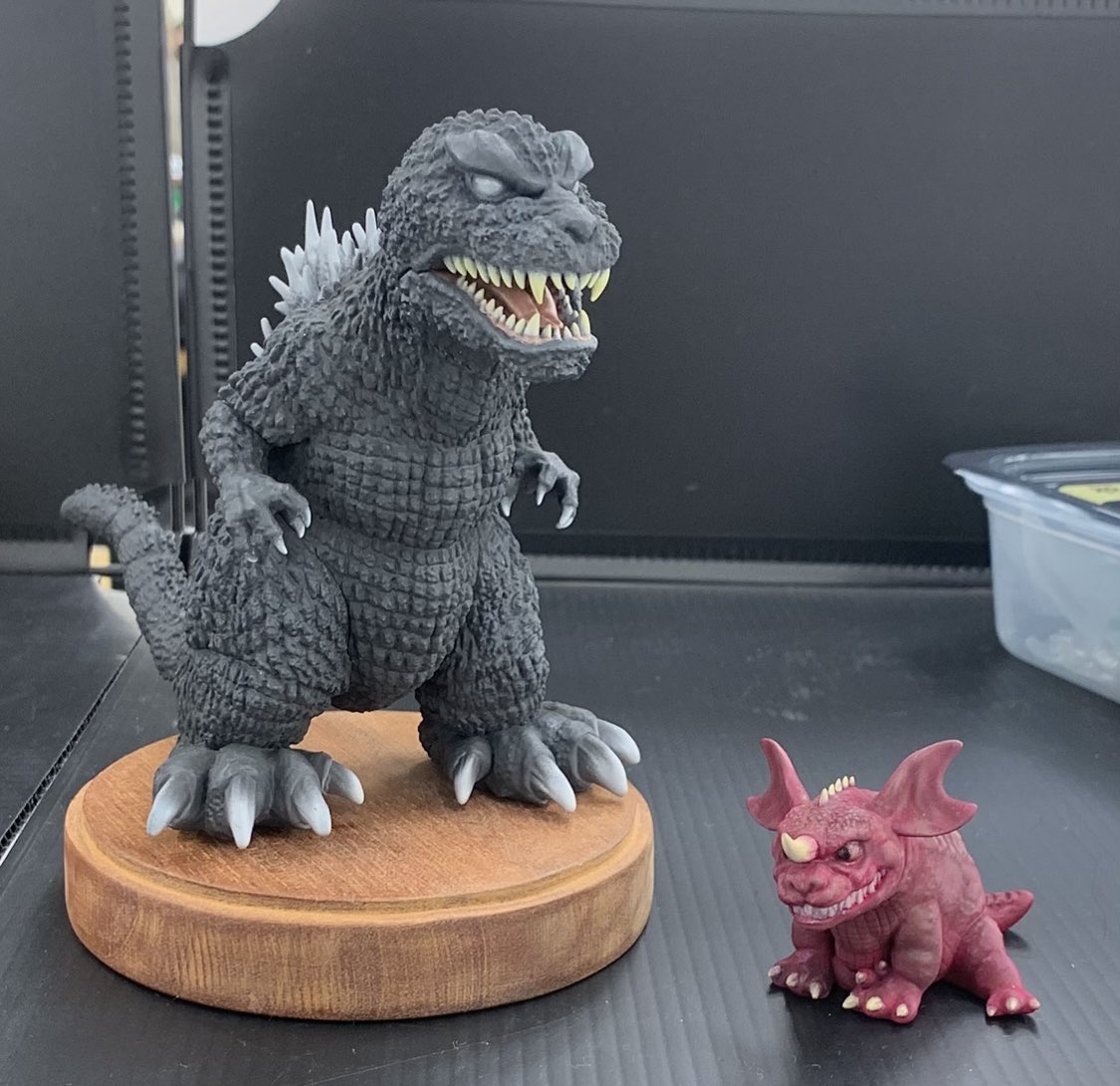 ワンフェス告知③】 🔸ちびゴジラ2001(再販) ¥7000 🔸 ゴジラ対
