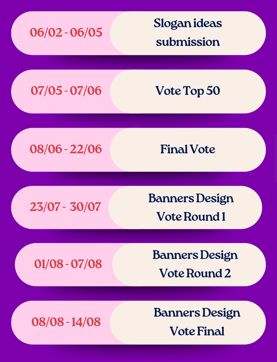 🇲🇾#𝐁𝐓𝐒𝐢𝐧𝐊𝐋 𝐀𝐑𝐌𝐘 𝐒𝐋𝐎𝐆𝐀𝐍💜

It's time for MyARMY to
📢𝐒𝐏𝐄𝐀𝐊 𝐘𝐎𝐔𝐑𝐒𝐄𝐋𝐅📢
Your words could be featured in official fan events! ✨

🚩Drop your ideas now!
👉🏻Click on "Slogan Submission Form" link: my-btsarmy.my.canva.site/btsinkl-slogan

🗓️ Deadline: 6th May 2026