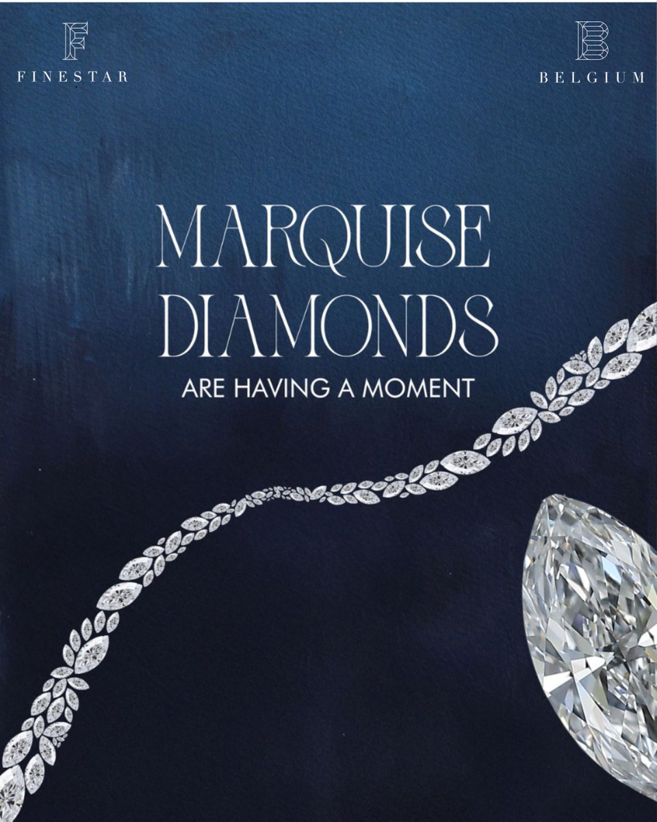 FinestarD's tweet photo. Fancy shaped diamonds are seeing growing demand, with marquise emerging as a preferred choice.

At Finestar Diamonds, we specialize in crafting fancy shaped diamonds, with focused expertise in marquise. https://t.co/9mE07qZXYt