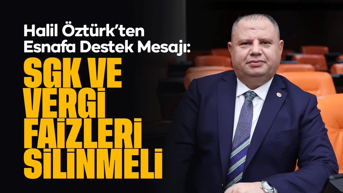 Halil ÖZTÜRK tweet media
