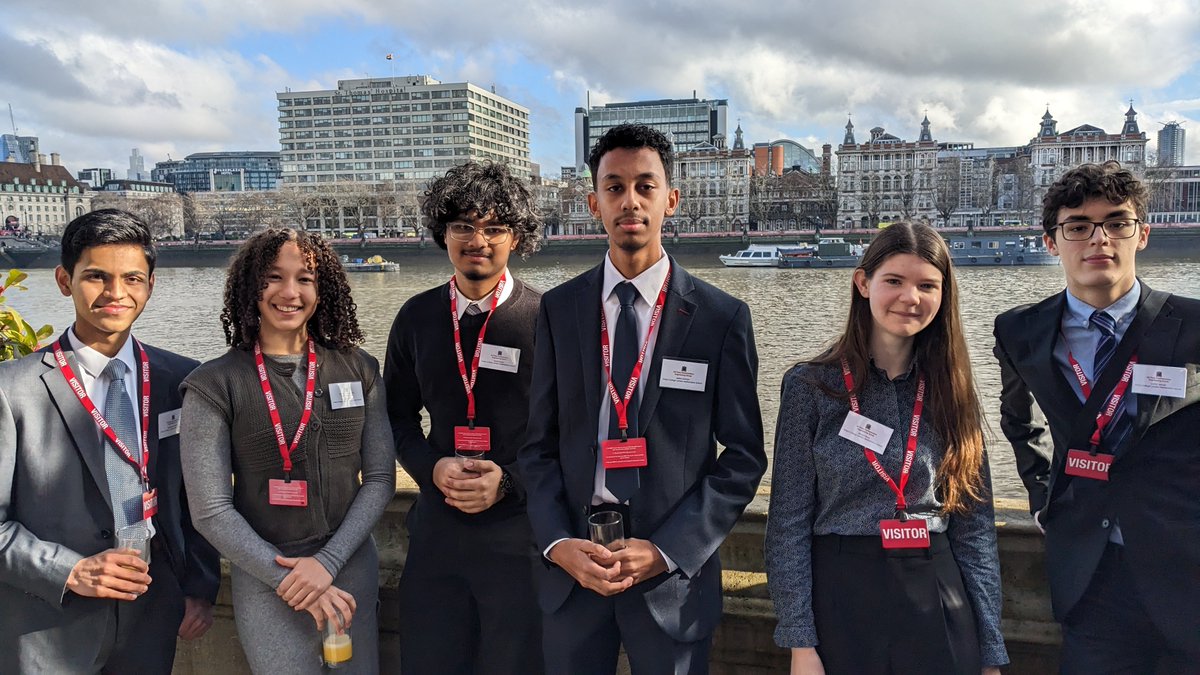 kingsmathschool's tweet photo. This week, some of our students visited the @UKHouseofLords for the all party parliamentary engineering group. It was a very interesting visit, our students asked pertinent questions and represented the school in a positive way! https://t.co/Euot9UWYXB