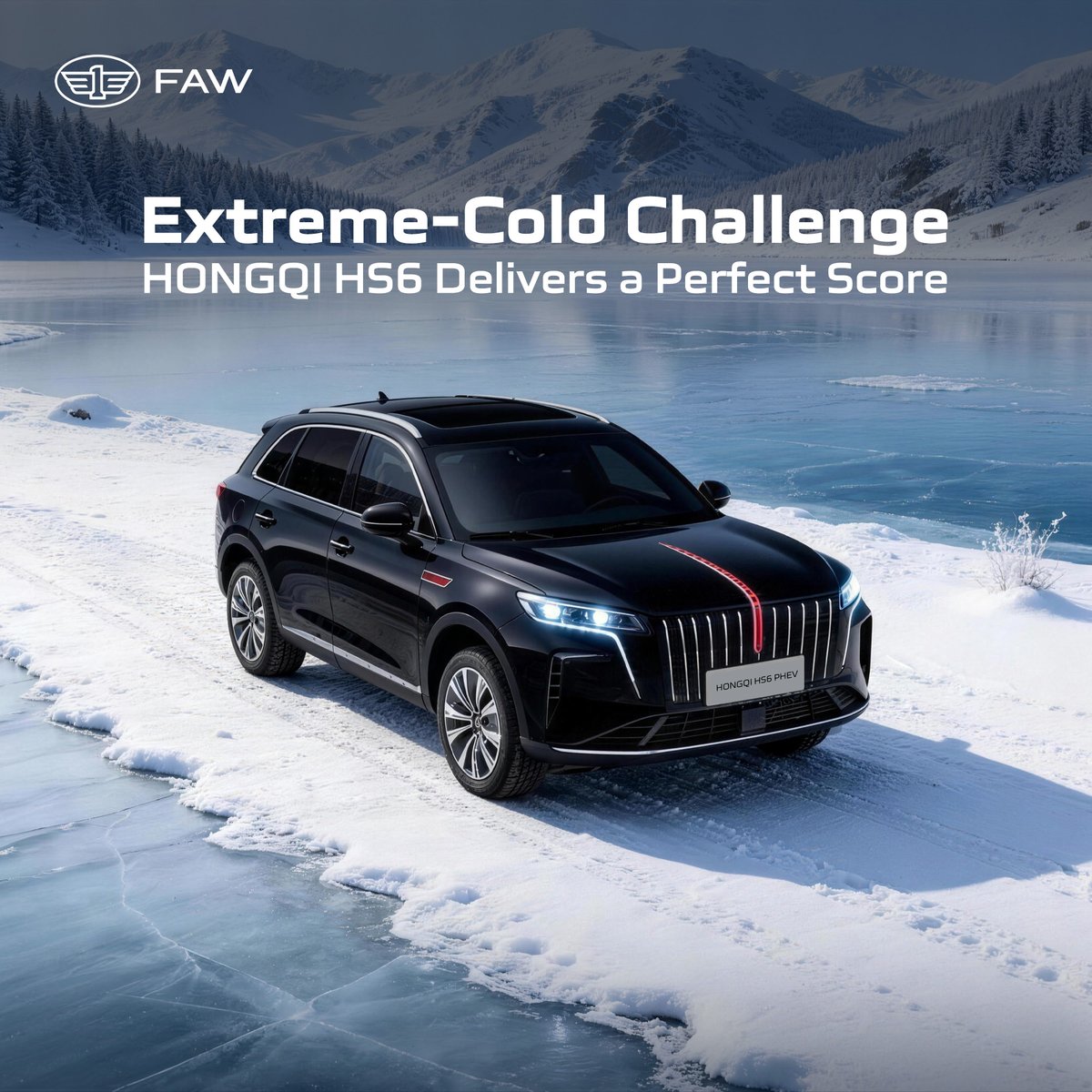 faw_global's tweet photo. From −40°C cold starts to icy roads and fast charging at −30°C, FAW puts physics to the test. ❄️
In extreme cold, data speaks louder than claims—and performance proves resilience.
#DriveFAWard #ExtremeColdTest #WinterChallenge https://t.co/I5gubo5IOQ