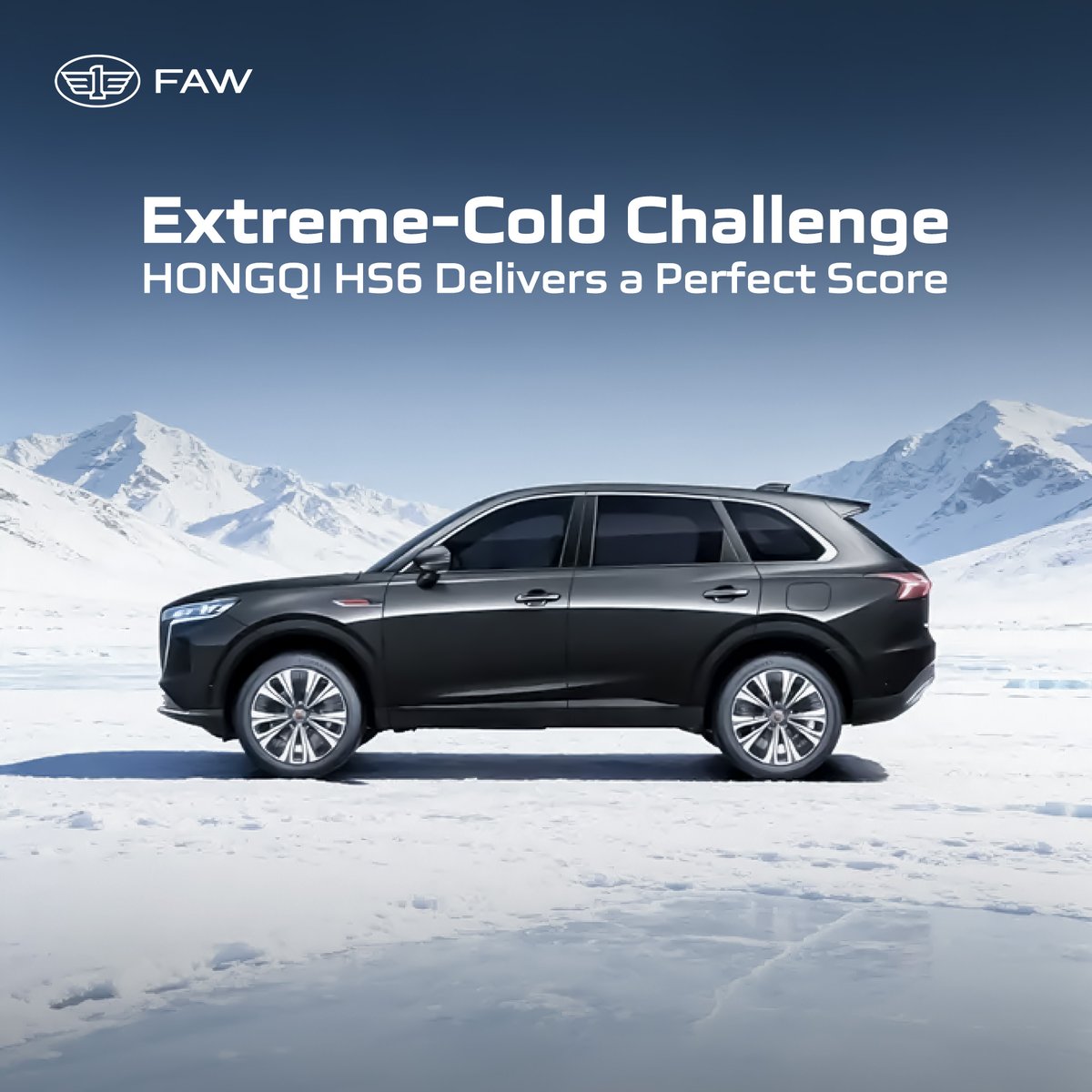 faw_global's tweet photo. From −40°C cold starts to icy roads and fast charging at −30°C, FAW puts physics to the test. ❄️
In extreme cold, data speaks louder than claims—and performance proves resilience.
#DriveFAWard #ExtremeColdTest #WinterChallenge https://t.co/I5gubo5IOQ