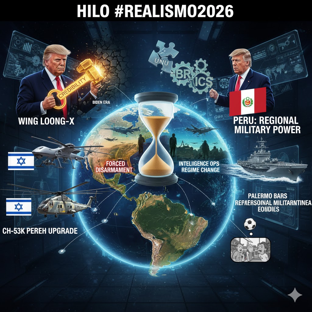 HILO #REALISMO2026 Comenzamos el diario reporte con análisis que no producen los medios argentos Ahí vamos!!

a. Los límites que existen en regenerar la credibilidad estratégica de EEUU 
1) Todos los que me siguen desde hace años saben bien que la credibilidad estratégica de EEUU