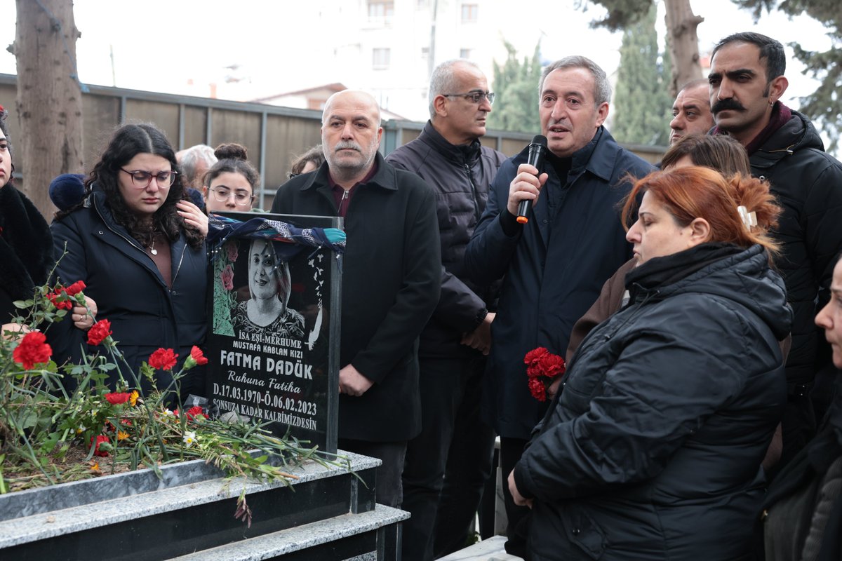 DEMGenelMerkezi's tweet photo. 6 Şubat Depreminin üçüncü yıldönümünde Eş Genel Başkanımız Tülay Hatimoğulları Adıyaman’da, Eş Genel Başkanımız Tuncer Bakırhan Hatay’da düzenlenen anmalara katıldı.

https://t.co/e3NSYDOnvP https://t.co/t6ZnZ9to4R