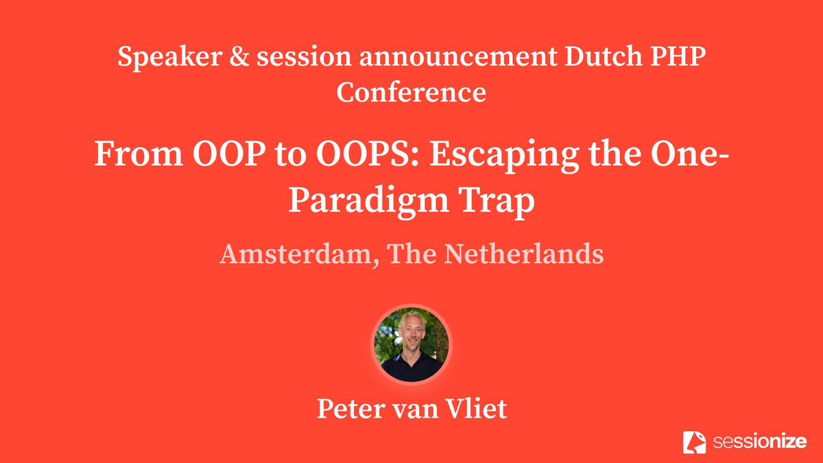 Dutch PHP Conference tweet media