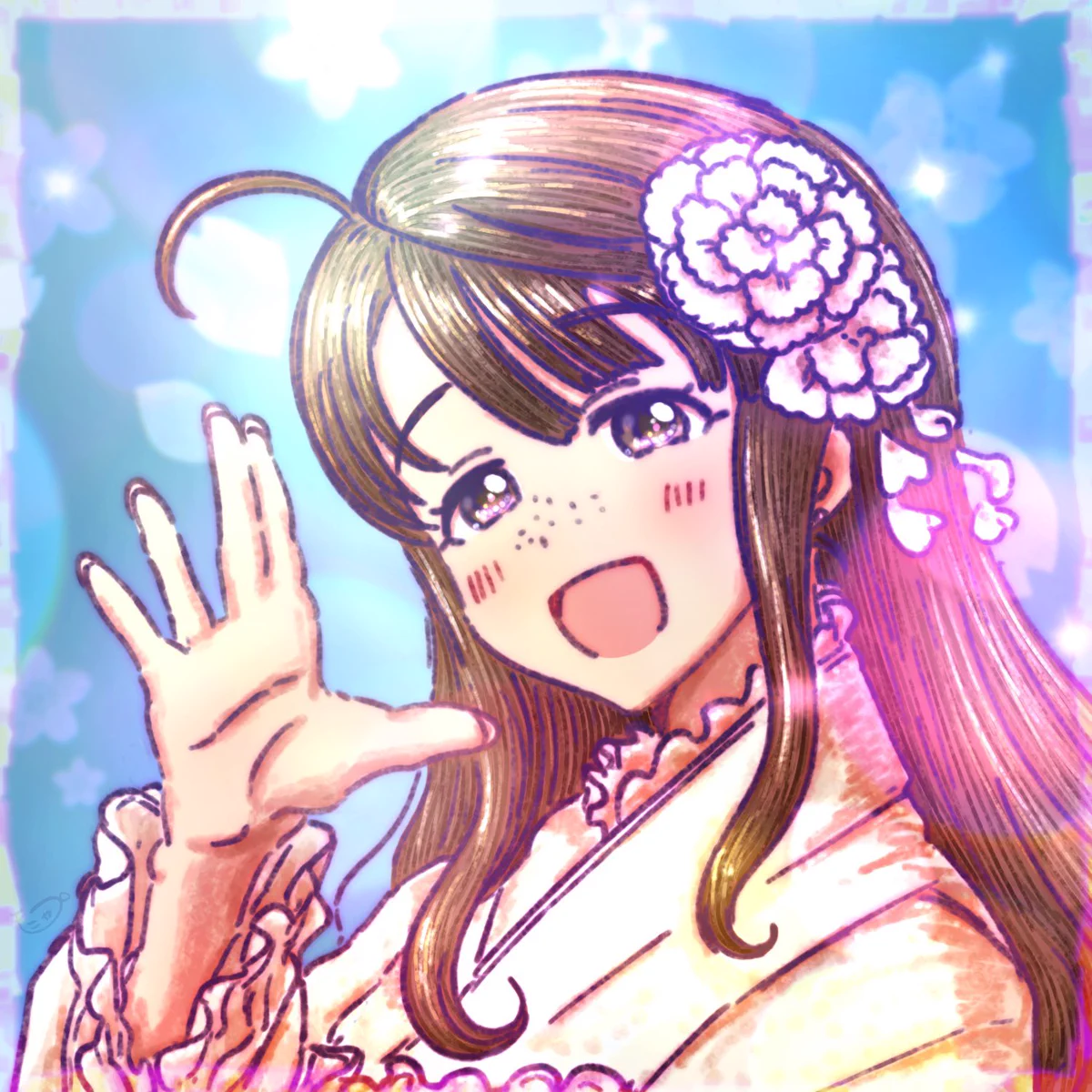 アイマスシンデレラガールズがレース着物で浅草を彩るポップアップ