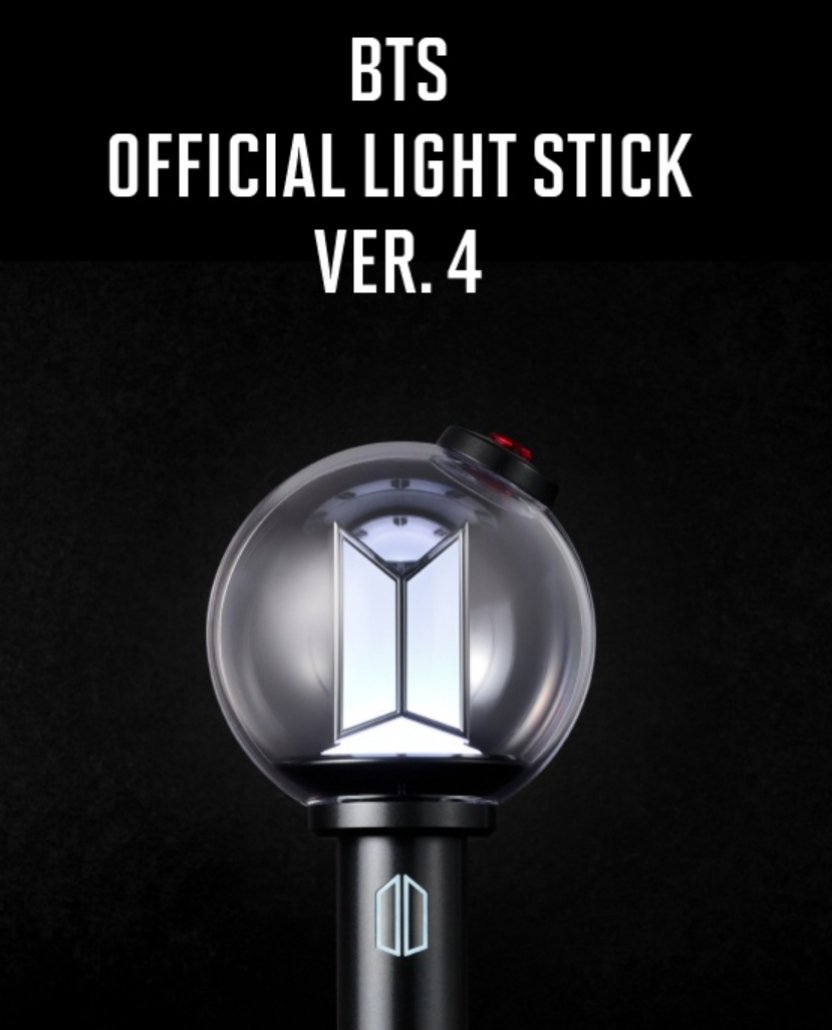 TheKMerchStore1's tweet photo. WTS LFB WW GO

[Pre-Order : India / Global Group Order]

BTS OFFICIAL LIGHT STICK VERSION 4

Base Prices: 
Army Bomb Ver.4 : Rs.3333
Cradle : Rs.1800

Installments / part payments accepted

~ Excluding intl shipping
~ DM for details &amp; to order!

#bts #arirang https://t.co/bvZ1yuZMKC