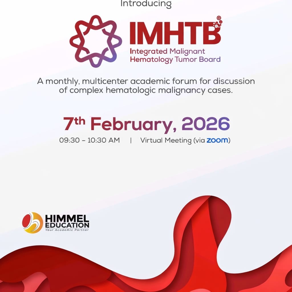 PBMTGroup's tweet photo. IMHTB - Integrated Malignant Hematology Tumor Board
Zoom Link:
https://t.co/UPQfV8bVqn

Webinar ID: 821 3490 0577
Passcode: IMHTB

Time : Feb 7, 2026 09:30 AM Islamabad, Karachi, Tashkent https://t.co/ZNR8fdP4Qp