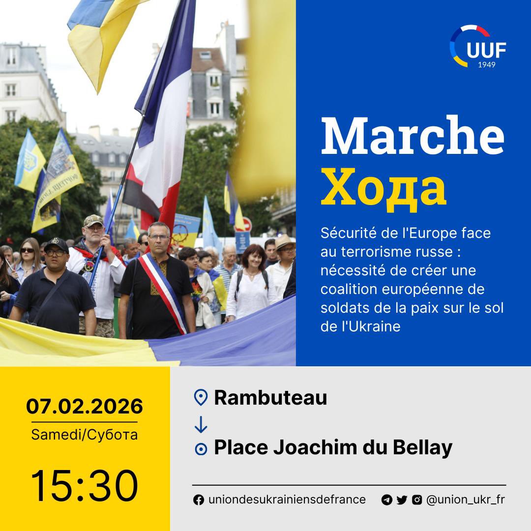 Union des Ukrainiens de France tweet media