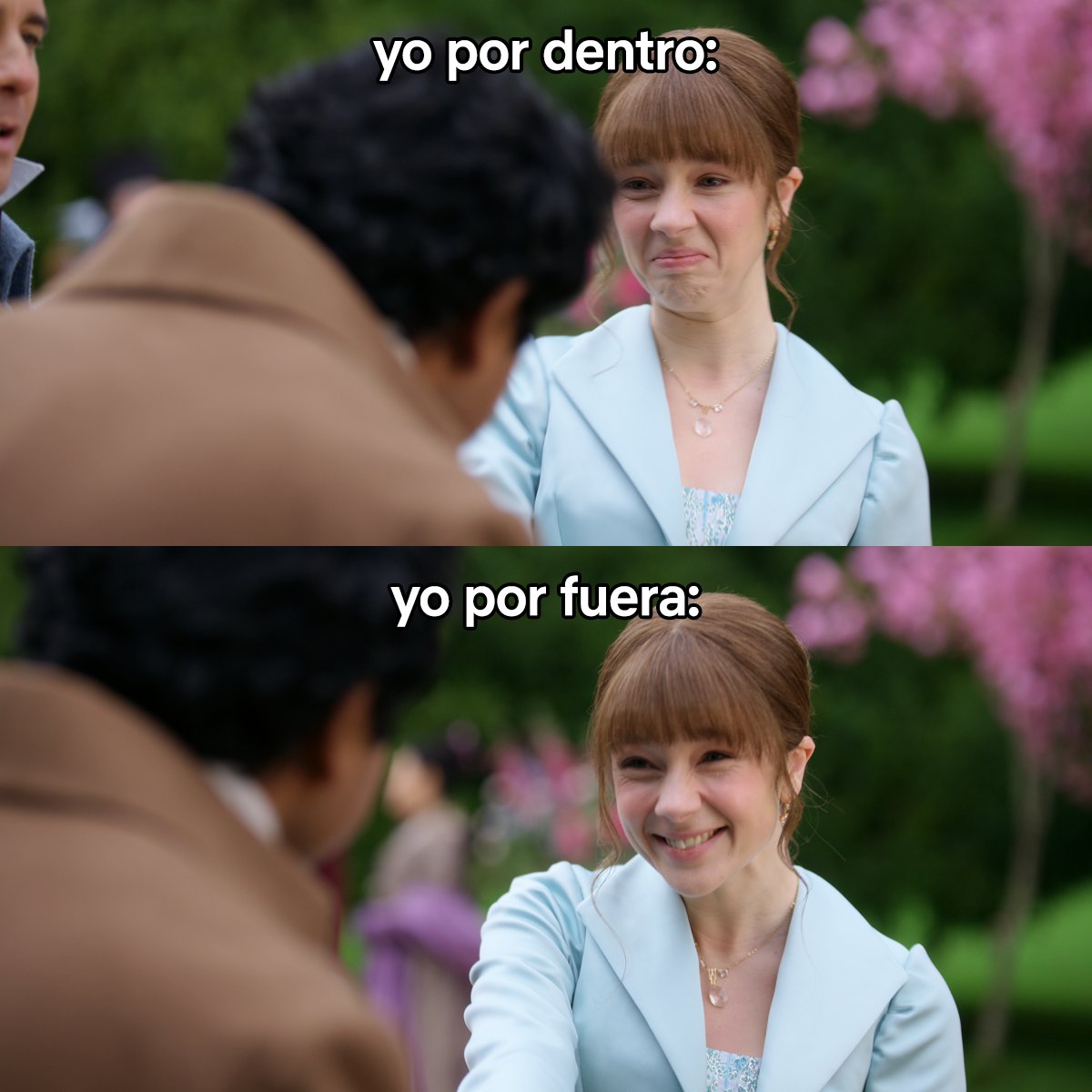 Eloise Bridgerton representándome un día más.