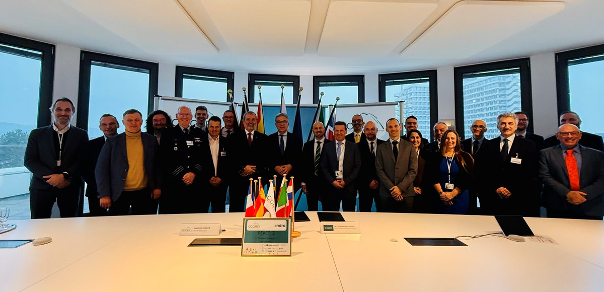 IndraCompany's tweet photo. π€ The co-funding contract for REACT II Electronic Attack Program, led by Indra, has been signed by OCCAR (Organisation for Joint Armament Co-Operation), addresing the development of future Airborne Electronic Attack (AEA) capabilities.
#IndraGroup #AirDominance #REACTII https://t.co/7NlW33BQre