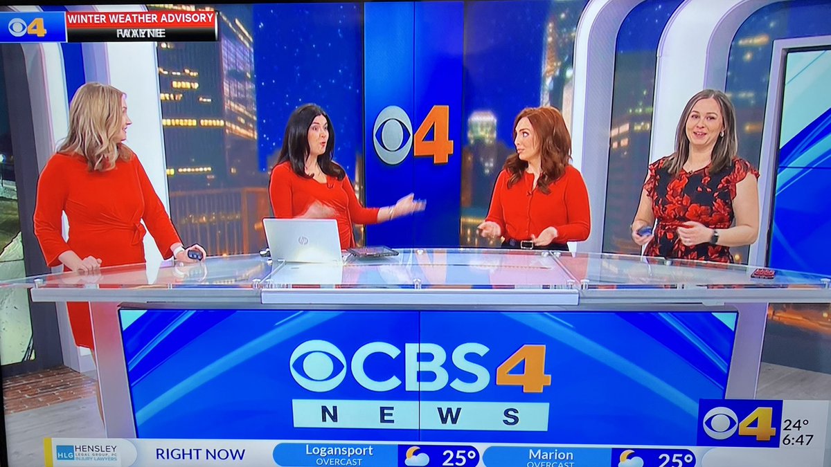 AHAIndiana's tweet photo. Thanks for the support on #WearRedDay @MelissaCrash @KristaMcEnany @SierraHigniteTV @AHardwickWx @CBS4Indy https://t.co/MaPQ6PSKEi