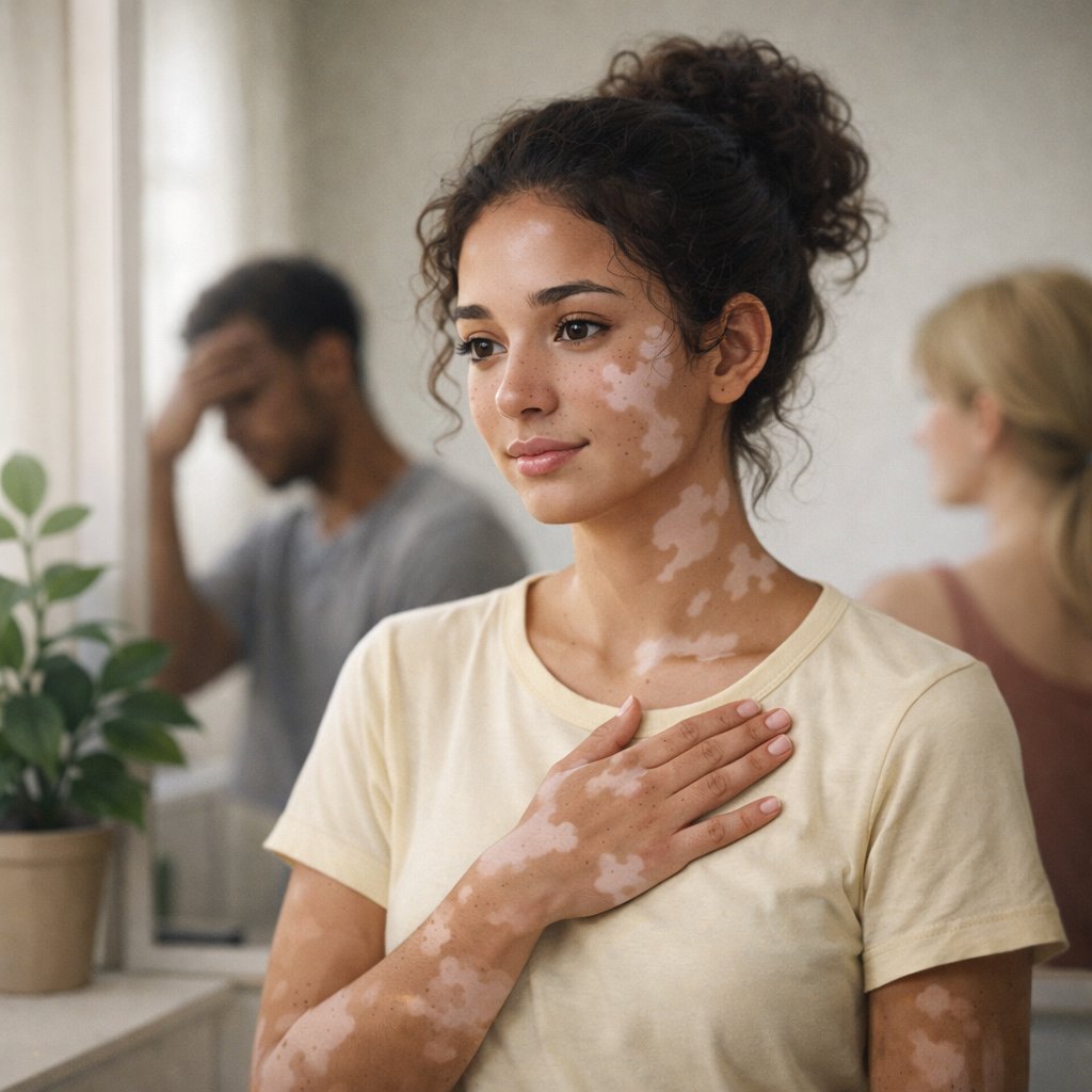 KenkoNav's tweet photo. Let's talk about something nobody discusses: The mental health impact of skin conditions.

Thread on the skin-mind connection 🧵 https://t.co/skdJIQKccu