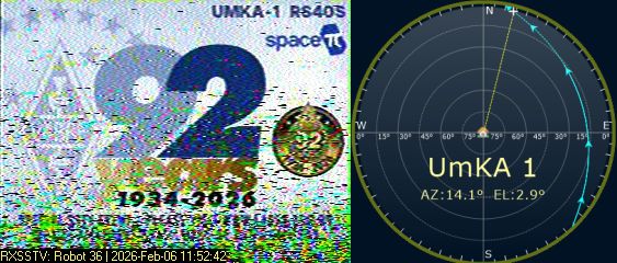 tomohiro_radio's tweet photo. #UMKA-1 (RS40S ) #SSTV Received images
Feb-06 11:46z~ Location PL36uf
fixed radio / Tracking in Yagi MaxEL18.3°
Receiver amplifier not used https://t.co/sXw7ScZUWS