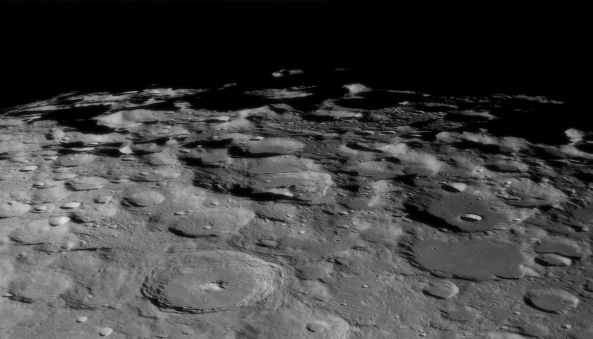 AstroBin's Image of the Day: "Moretus &amp; the South Pole of the moon" by Phil Cambre

astrobin.com/zo89yz/

#astrophotography