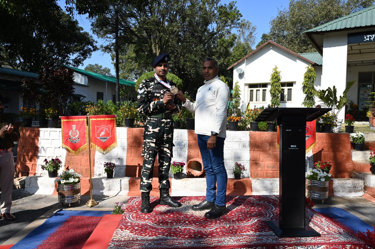 SSBCTCSAPRI's tweet photo. Outstanding Achievement of CTC SSB Sapri Personnel in AU Jaipur Marathon–2026
On 01 February 2026, personnel of the CTC, SSB, Sapri demonstrated exceptional endurance, discipline, and physical fitness by successfully participating in the 21 and 42-kilometre Half Marathon. https://t.co/Cx13kVCzwv