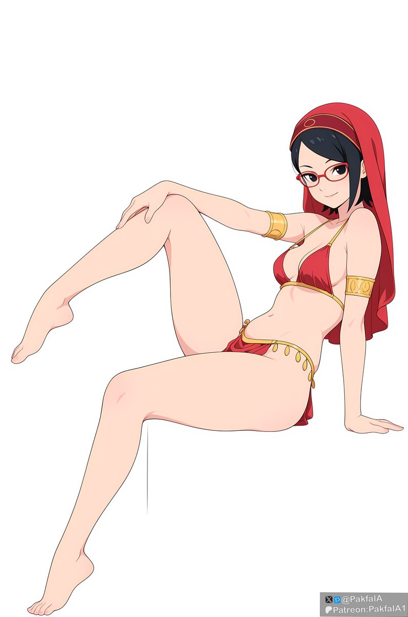 Sarada Uchiha うちはサラダ 
Naruto Boruto SFW