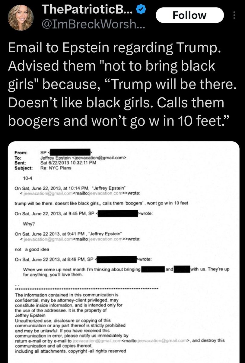 <a href="/PopBase/">Pop Base</a> He's always been a racist piece of shit. 

Any comment from <a href="/NICKIMINAJ/">Nicki Minaj</a> ? 🤔