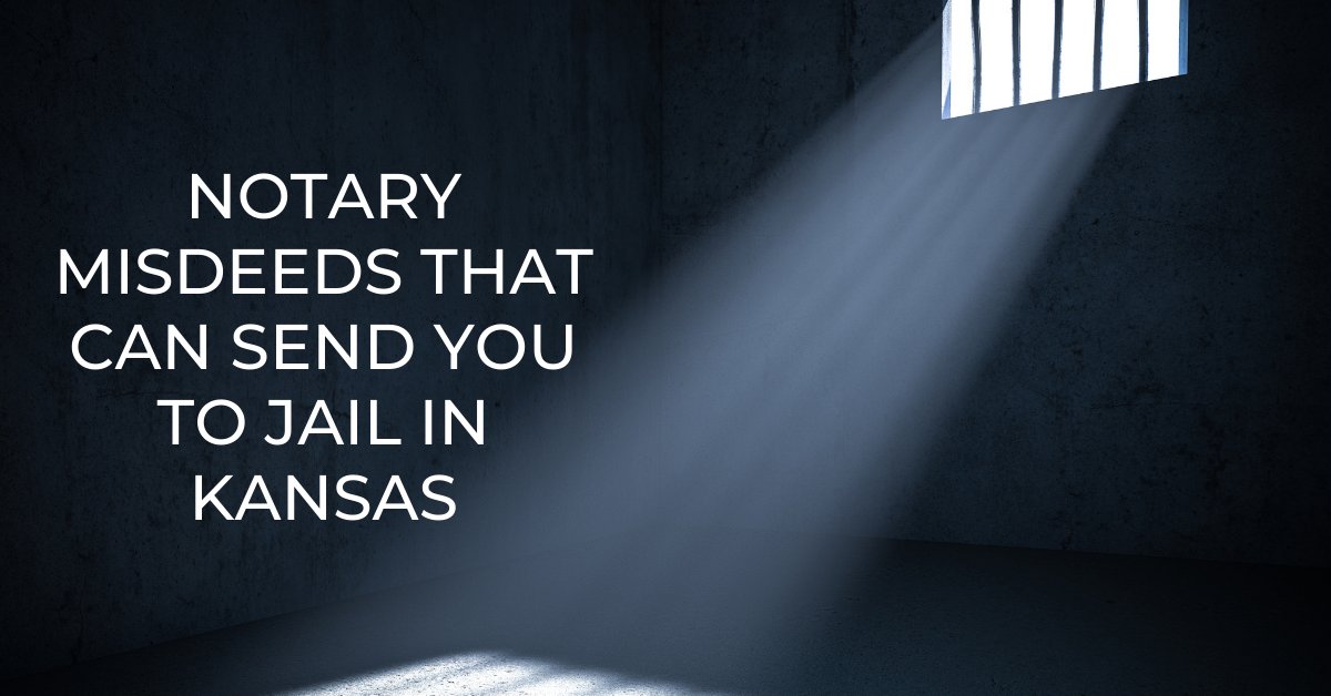Did you know that using terms like “notario” in your ads—or forgetting to include your commission expiration date—could result in misdemeanor charges under Kansas law?

Even honest mistakes can carry serious consequences. 

zurl.co/jH42J