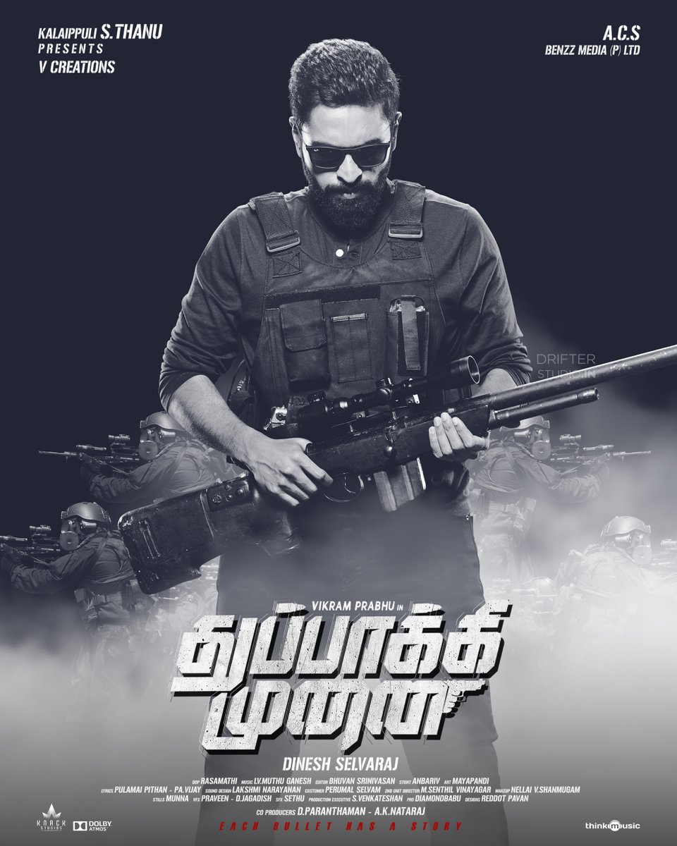 DrifterStudio_'s tweet photo. Film: #ThuppakiMunai (2018)
Poster Design by @madhandrifter
Swipe to explore →
(1/2)
#TamilCinema #MoviePoster #Design #DrifterStudio https://t.co/IkKZNH6AKY