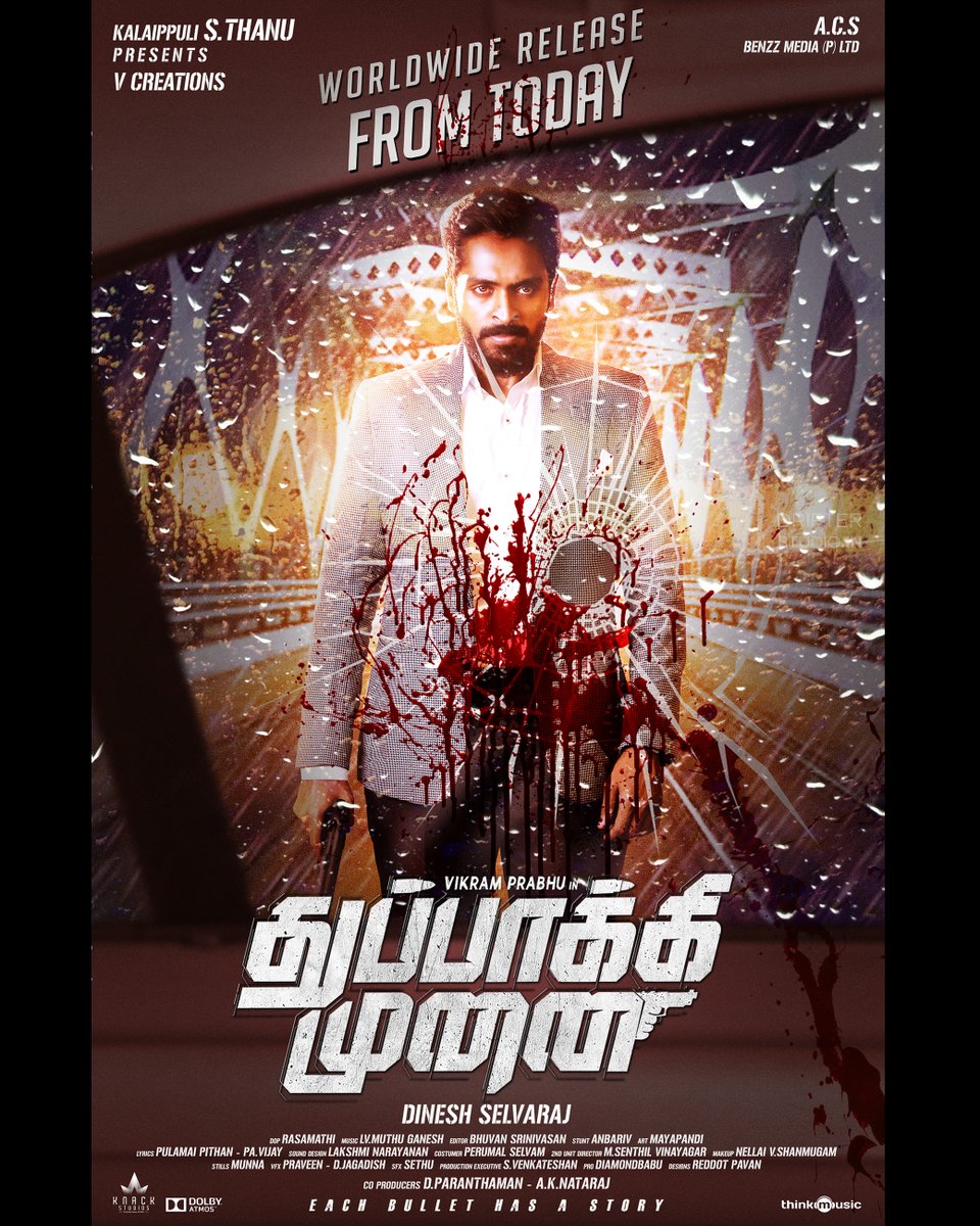 DrifterStudio_'s tweet photo. Film: #ThuppakiMunai (2018)
Poster Design by @madhandrifter
Swipe to explore →
(2/2)
#TamilCinema #MoviePoster #Design #DrifterStudio https://t.co/VadMHCy3uH