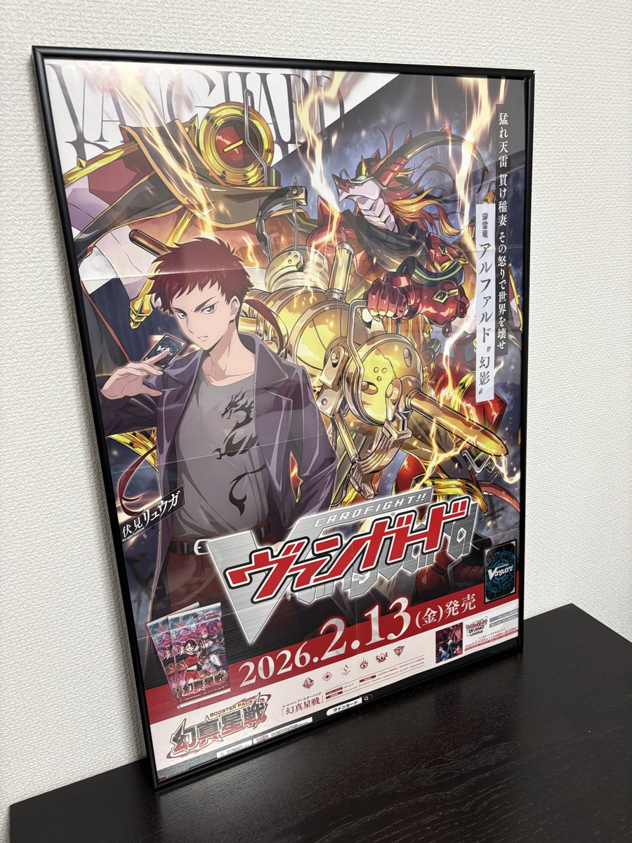 アマゾから届いたソフケンフレームスリムエイト(B2サイズ)ヴァンガード