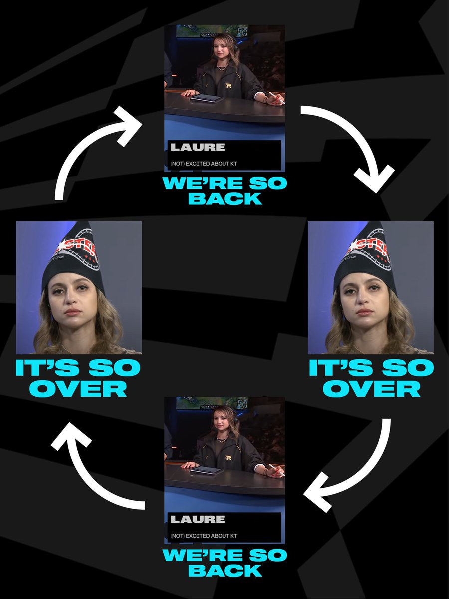 KT fans only have two moods: