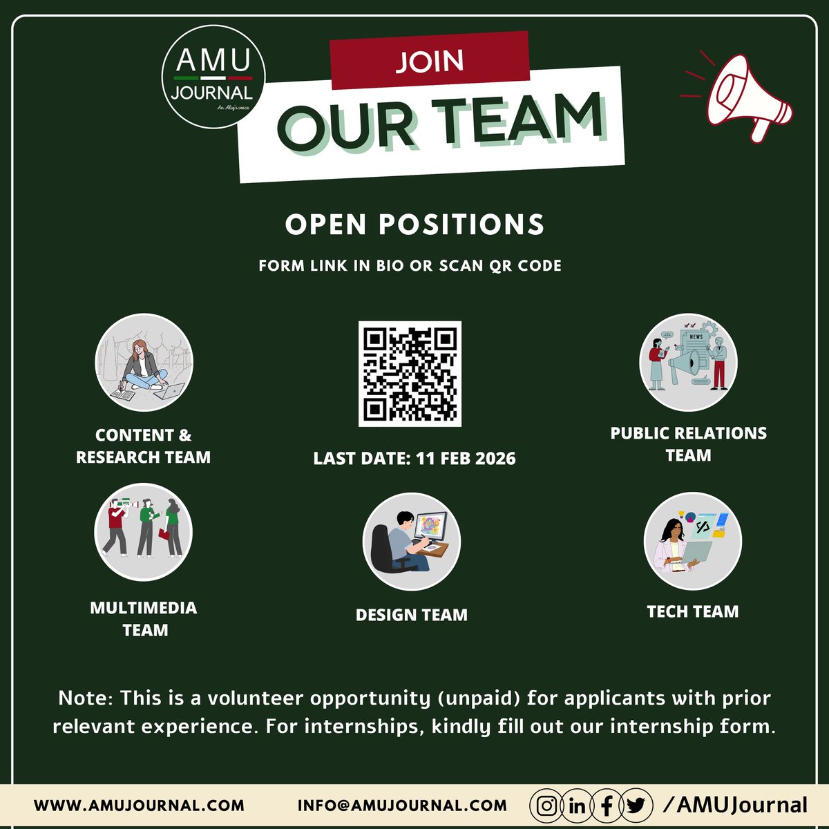 AMU Journal tweet media