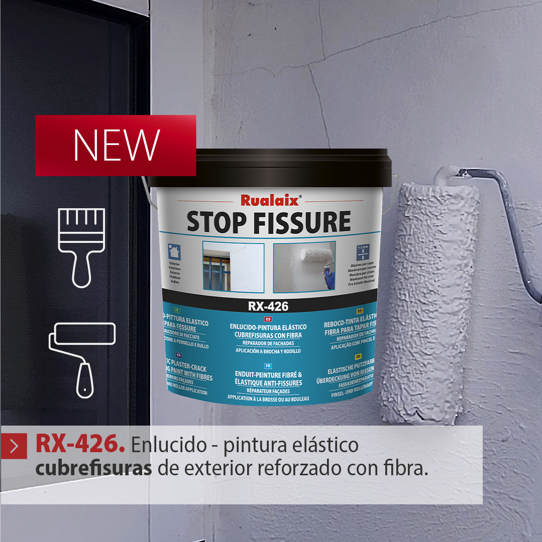 Las masillas elásticas Baixens han sido desarrolladas para ofrecer una solución eficaz y duradera en el tratamiento de fisuras y grietas sometidas a movimientos estructurales, dilataciones y contracciones.