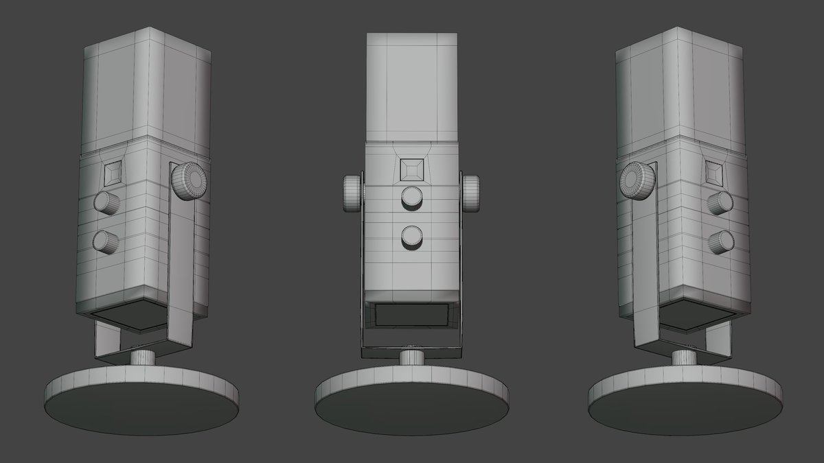 vertex_prod's tweet photo. Fifine AM8 - Blender 3D
Low poly - High Poly 

#blender3d #fifine #modeling3d https://t.co/9cpEXQuWwc