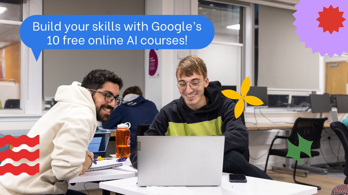 imperialcareers's tweet image. 🚀 Ready to boost your digital skills?
Google has launched 10 free online AI courses designed to help you build essential tech skills - all at your own pace and with no prior experience needed.

✨ Start learning today! skills.google

#DigitalSkills #AI #AIEducation