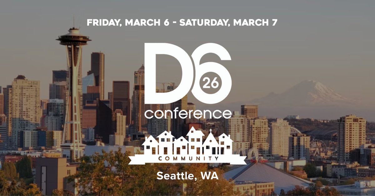We’re excited to share that Lissy Bailey will be speaking at the D6 Conference in Seattle, WA! 🎉

👉 Learn more &amp; register: D6family.com/d6conference/n…