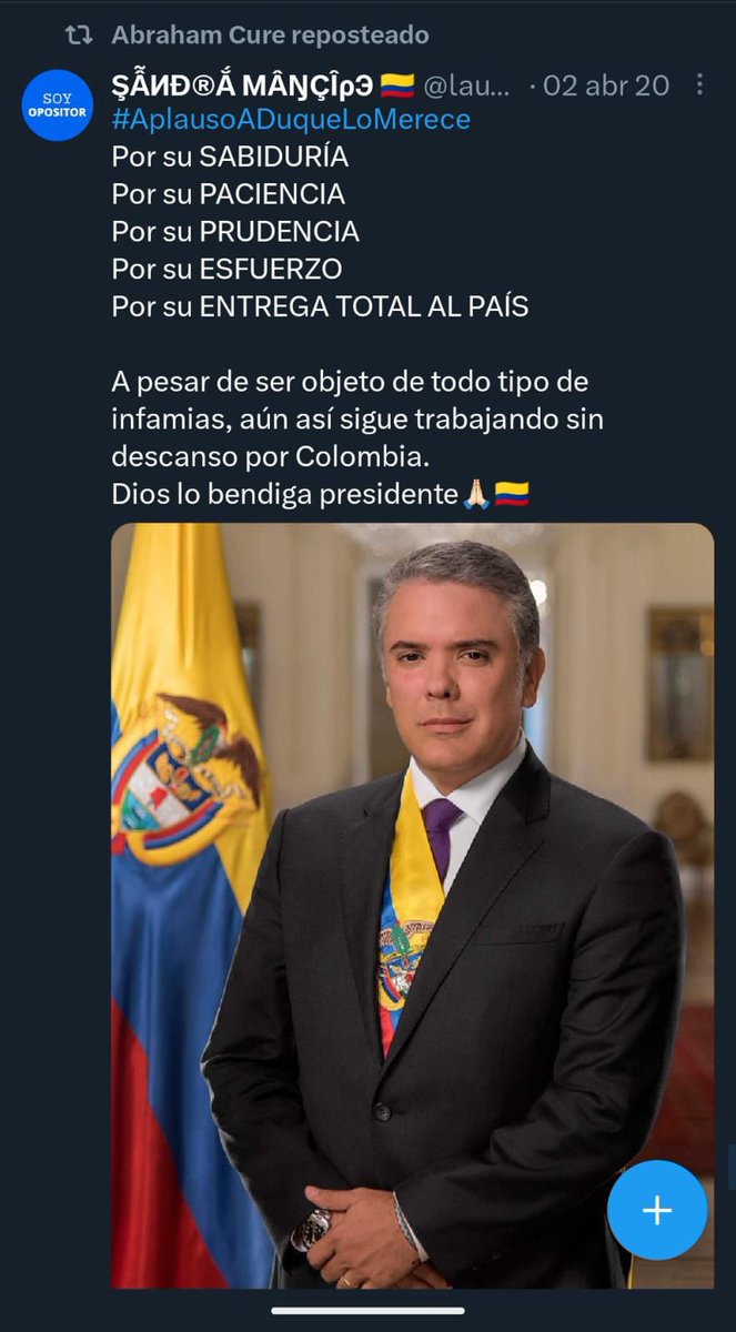 GabrielGEscobar's tweet photo. 🚨 Amigos y amigas progresistas, ayúdenme a visibilizar esta situación. 

Han nombrado como agente interventor en la empresa de servicios públicos de Santa Marta @essmar_esp a un odiador del presidente @petrogustavo y el proyecto progresista, el señor Abraham Cure. 

¡Solo observen los captures! No baja de esquizofrénico, asesino y cobarde al presidente y es confeso admirador del ex presidente @IvanDuque.

¿Por qué el superintendente de Servicios Públicos @Superservicios toma este tipo de decisiones? ¿Lo engañan? ¿Tiene conocimiento y este siniestro personaje es su amigo? ¿Qué es lo que ocurre? ¿Por qué lo hace? ¿Por qué le hacen este daño al progresismo en el Magdalena? 

No dudamos que el señor presidente @petrogustavo no está al tanto de esta situación y es importante que la conozca y tome decisiones de inmediato. 

Esta persona llega es a fortalecer a la oposición, y sabotear al gobierno nacional que hará una inversión multimillonaria en la ciudad a través de esta empresa, en el marco del plan maestro de acueducto y alcantarillado, es decir, será el principal responsable de solucionar la problemática del agua en Santa Marta, algo que hemos estado esperando por muchos años y que el Pte @petrogustavo ha sido el único que nos ha cumplido. No merecen estar ahí!