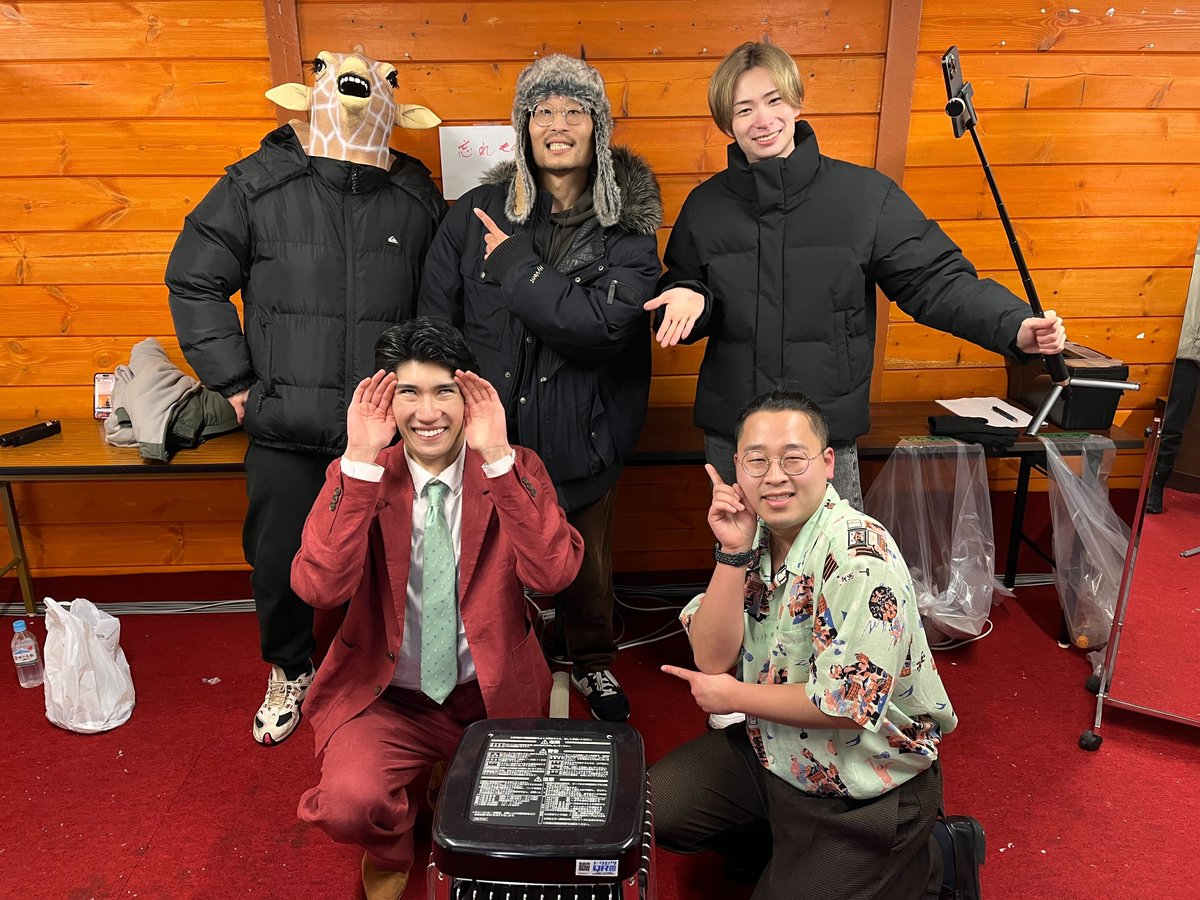 palmu_jp's tweet photo. 本日は「Palmu 雪まつり 2026」入賞特典のよしもとコラボステージが開催されました⛄️

寒い中でも全力でステージに挑んでくださったライバーの皆さま、秘蔵のお二方、本当にお疲れさまでした✨️

#Palmu https://t.co/V1SHJXuHxa