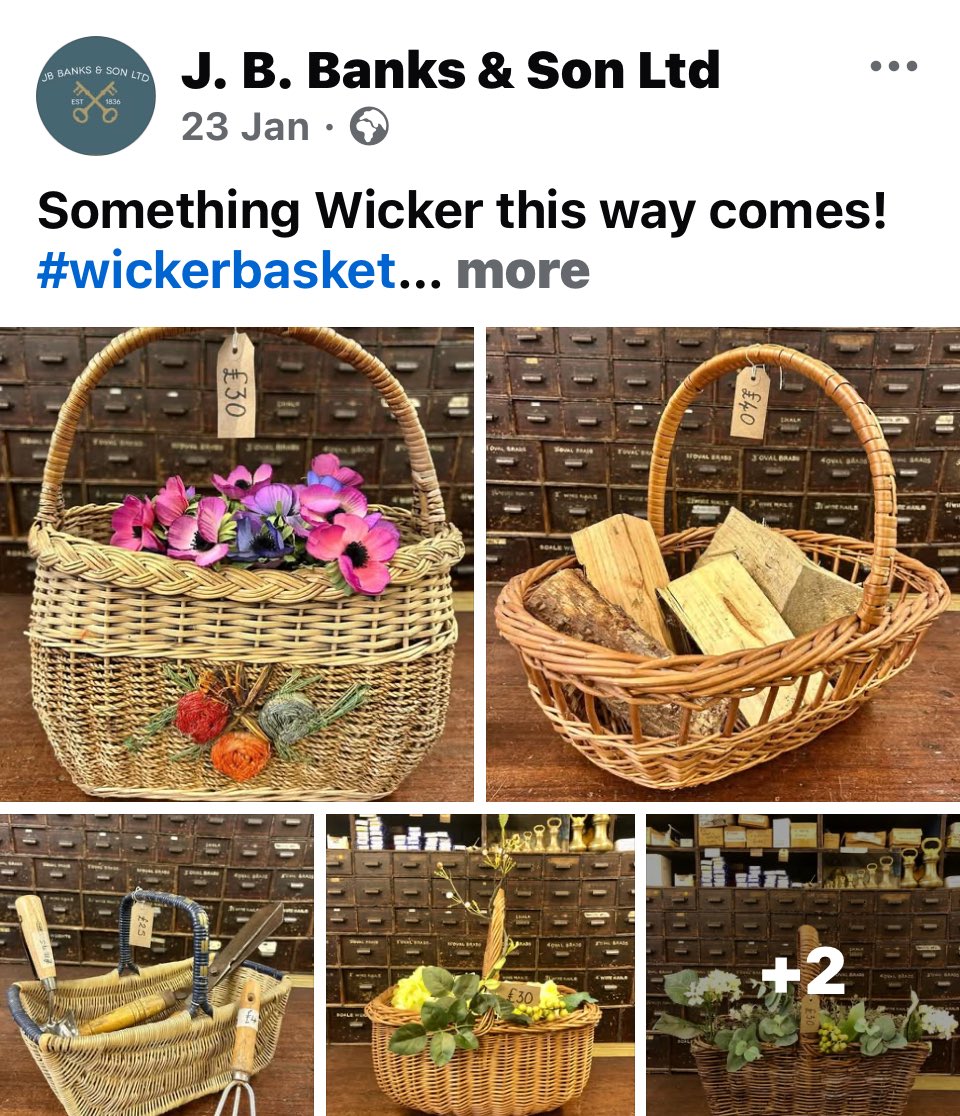 rattycastle's tweet image. #JBBanks ironmongers used to tweet but sadly not any more but I wish they did #goodfun #FridayMotivation #basketcase #humour ❤️😂😂