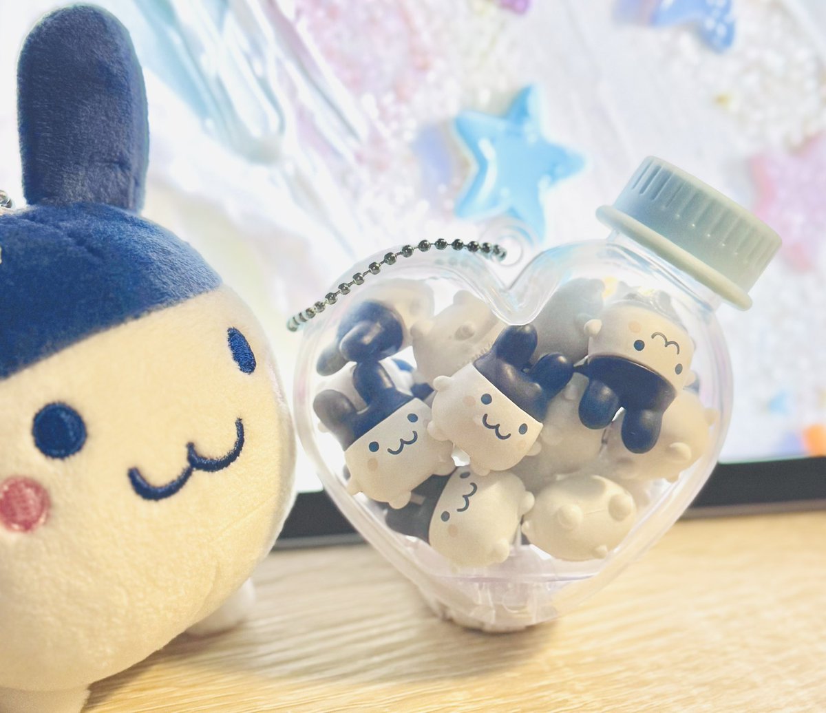 ちょっと可愛すぎるキーホルダー作っちゃった🦆