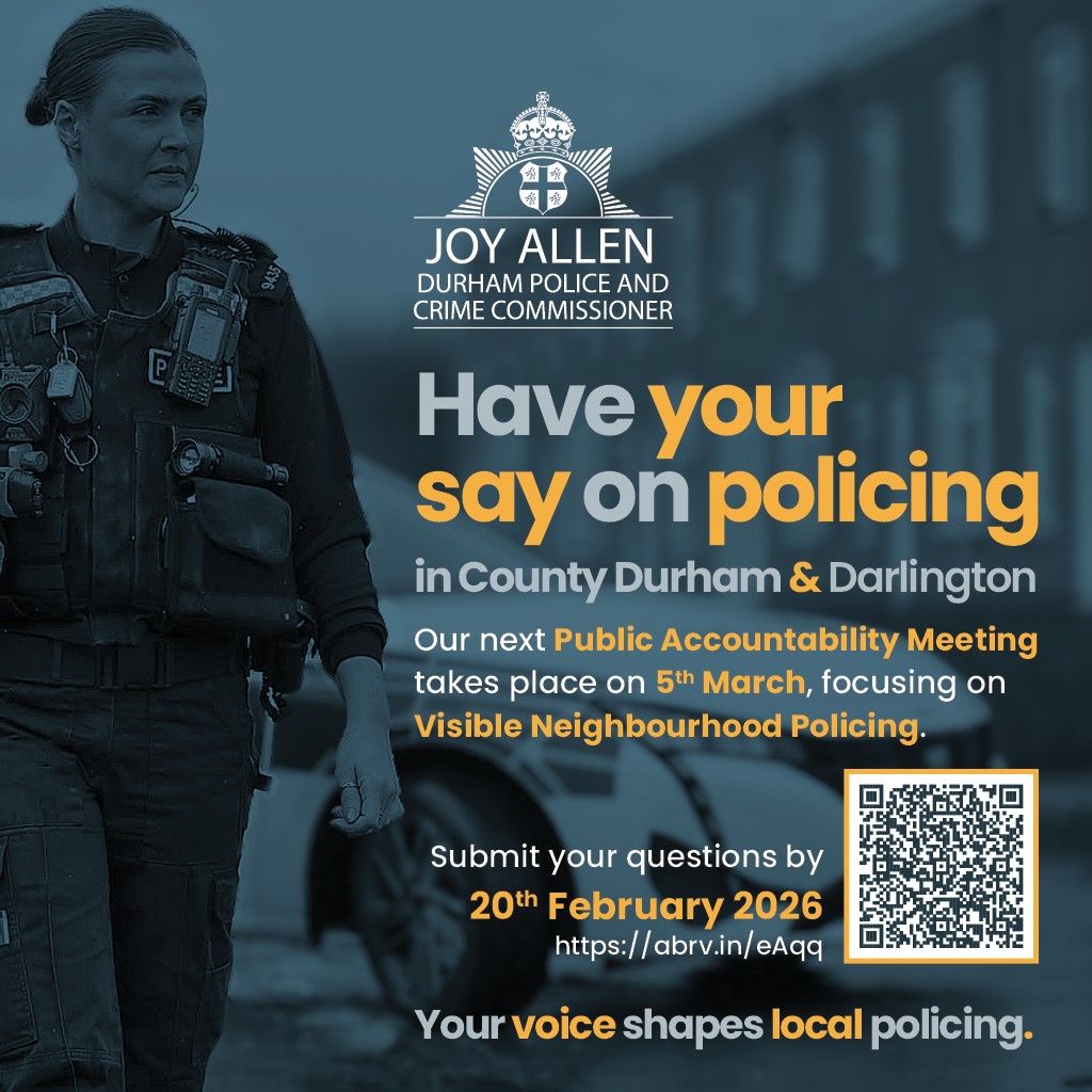 Durham PCC tweet media