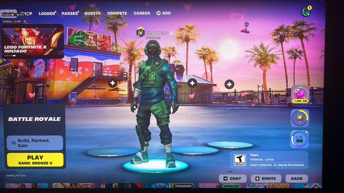 TingedClov's tweet photo. Ranked broken in new update hmmmm https://t.co/WpyGyruOwP