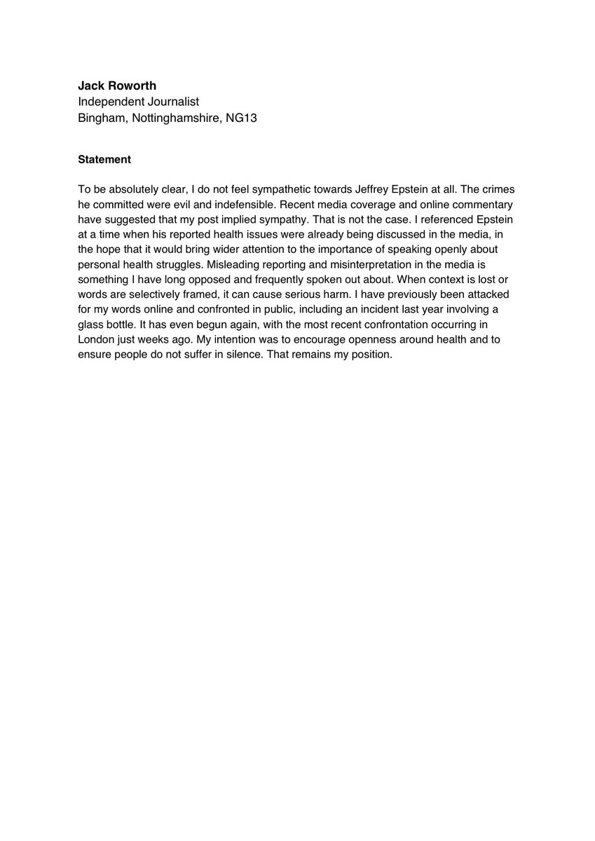 Jack Roworth tweet media