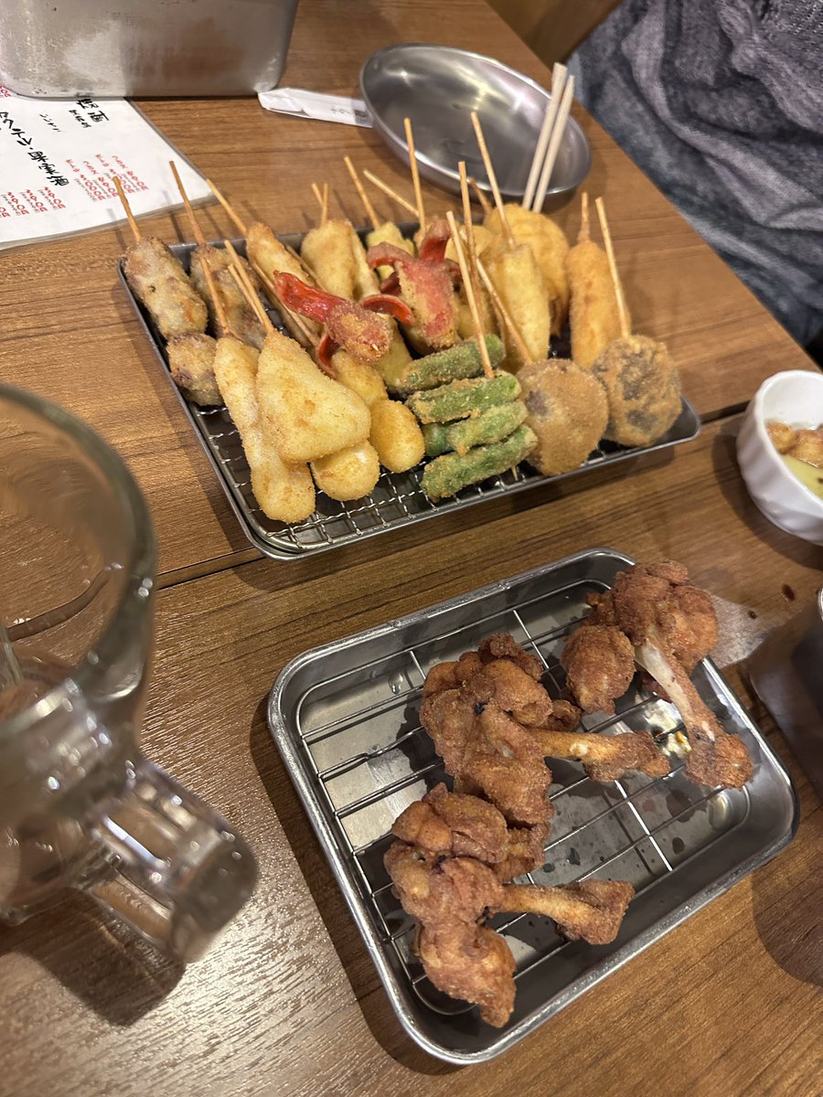 人生初串揚げ屋さん