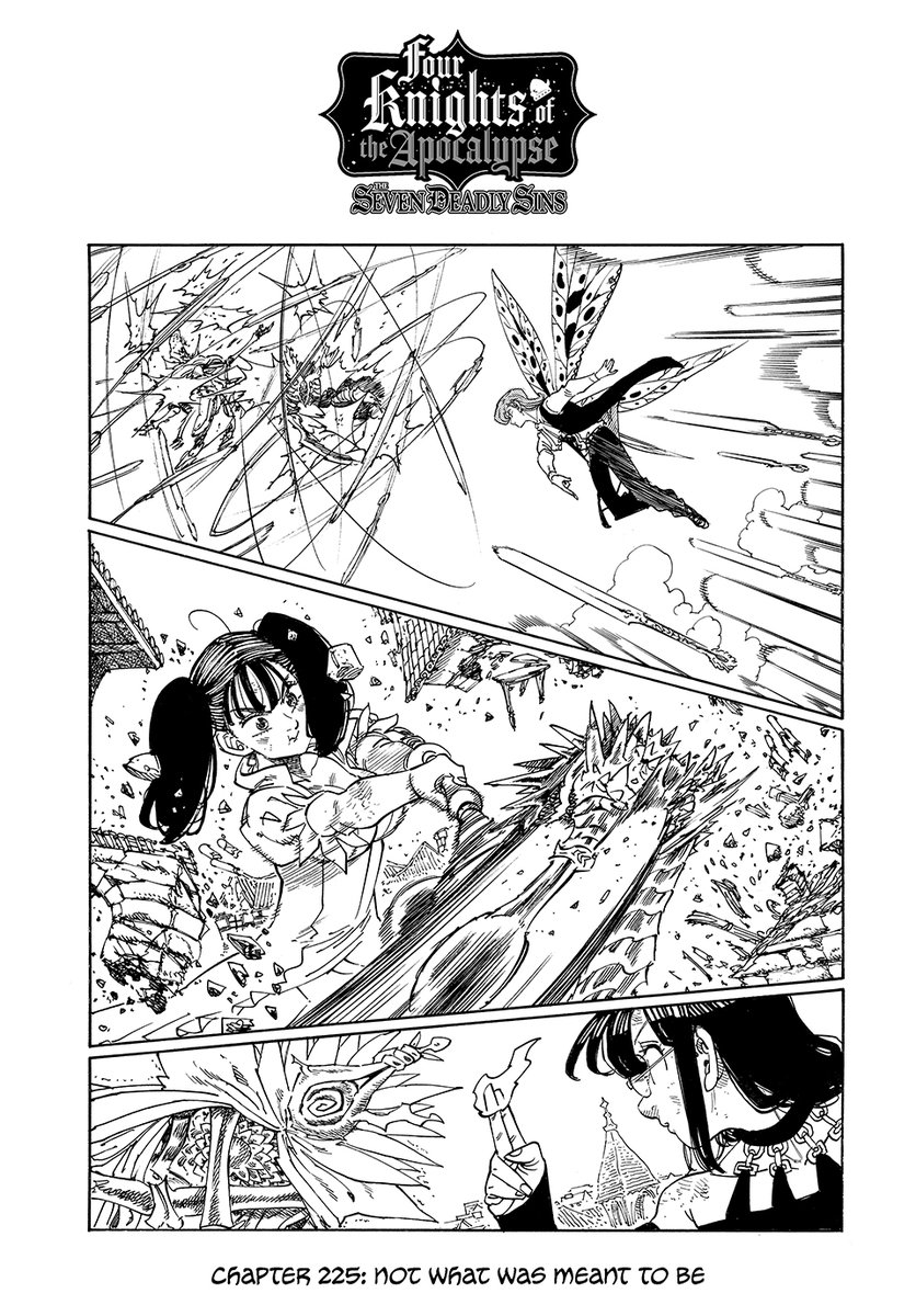 耶悉茗　プロ必読ページ 📜New Chapter📜 Meliodas's unexpected kindness catches Cath off