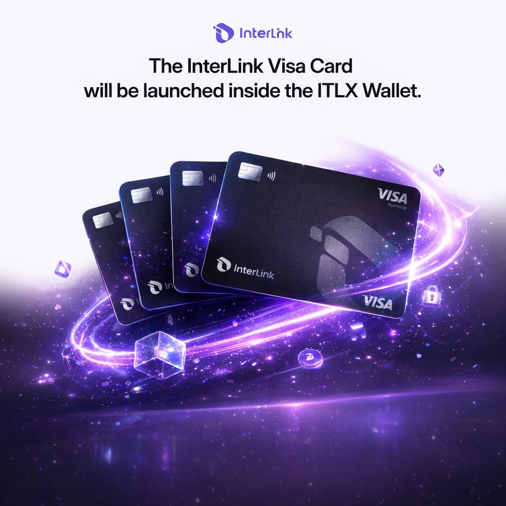 Interlink_Newss's tweet image. 🚨 Interlink labs 🚨 

Interlink Visa Crds will be available to 500 people every month
All these will be virtual 

The next update to the $ITLG recovery mechanism and the account "health" display system will be released this month. 

🚀 Version v5.0 is coming next month