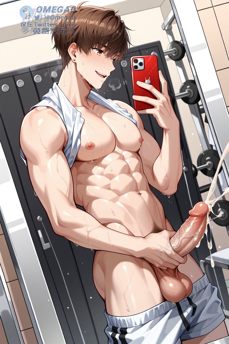 #AIart #AIBL部 #AIイケメン部 #NSFW #R18 #uncensored #bl #gay #yaoi #白起