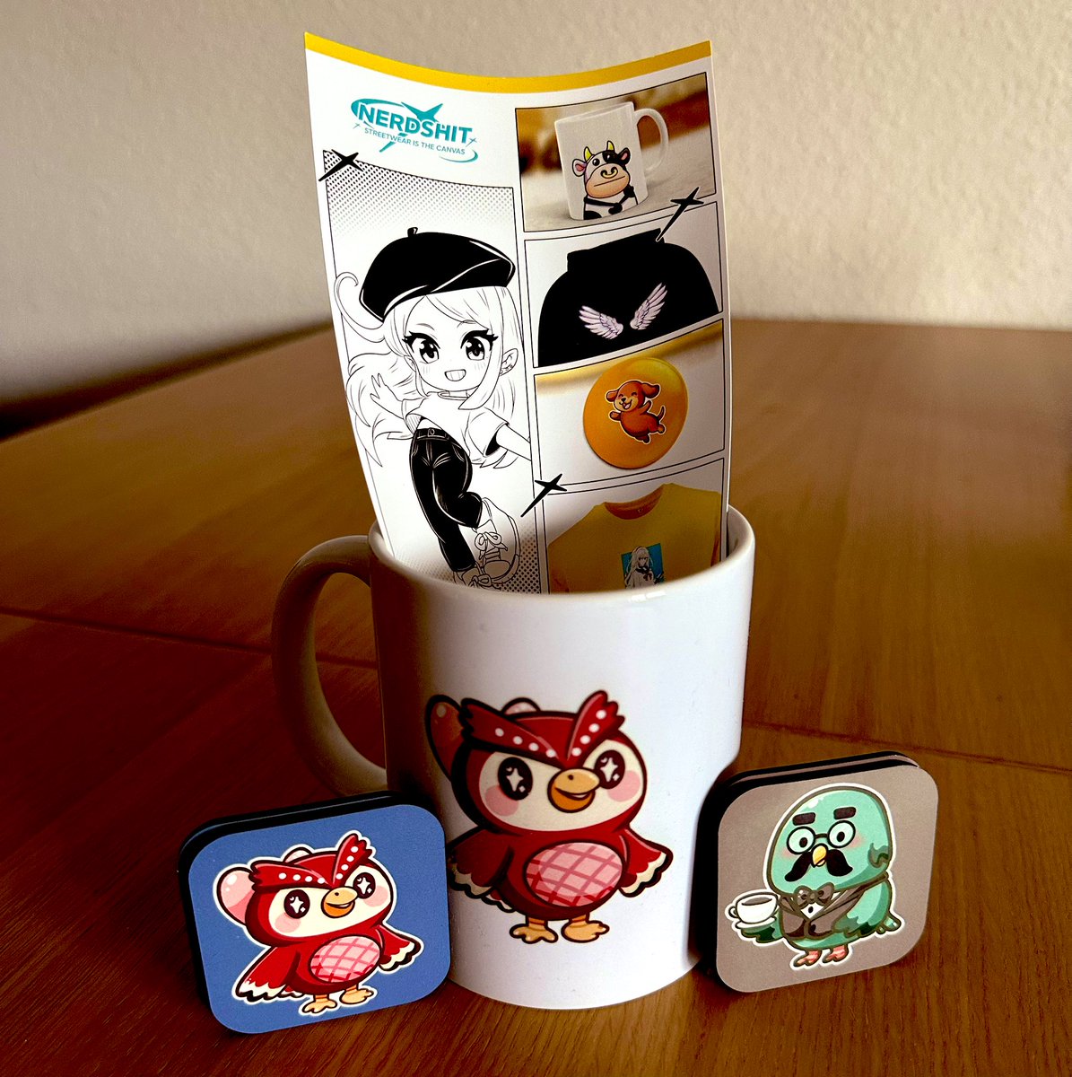 Da kam gerade verdammt geiler Shit von <a href="/nerdshittv/">Sam🌸 designer | illustrator | commissions open</a> bei mir an 🤩

*selbst bezahlt*