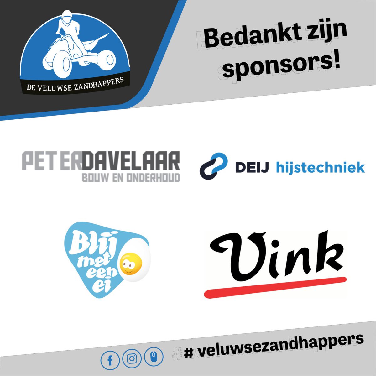 🎉 Sponsorbedankje – Januari 🎉
Ook deze maand zetten we met trots een aantal geweldige bedrijven in het zonnetje die onze club een warm hart toedragen.

👉 Ook sponsor worden van onze vereniging?
Bekijk de mogelijkheden via: lnkd.in/eNmNqG3S