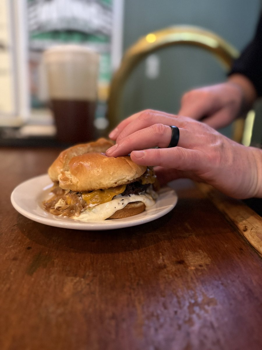 Always love stopping into the Flat Iron Cafe, a Cleveland original since 1910 in the Flats. I knew it long before I could drink, from stories and shirts worn by my uncles, the Swan boys. Still the perfect spot for a pint, just like your Cleveland dad or uncle did.