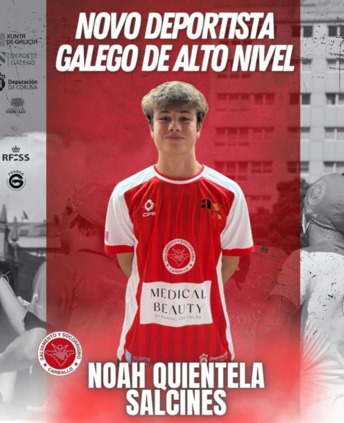 ClubSysca's tweet photo. CATRO NOVOS DEPORTISTAS DGAN

Catro dos nosos deportistas foron nomeados como DEPORTISTAS GALEGOS DE ALTO NIVEL pola Xunta de Galicia.

Raquel Suárez, Sara Puñal, Noah Quintela e Samuel Quintela lograron esta distinción grazas aos seus méritos na tempada pasada.

#FORZASYSCA https://t.co/nWOOwa4cyG