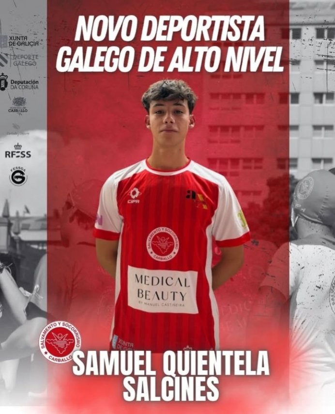 ClubSysca's tweet photo. CATRO NOVOS DEPORTISTAS DGAN

Catro dos nosos deportistas foron nomeados como DEPORTISTAS GALEGOS DE ALTO NIVEL pola Xunta de Galicia.

Raquel Suárez, Sara Puñal, Noah Quintela e Samuel Quintela lograron esta distinción grazas aos seus méritos na tempada pasada.

#FORZASYSCA https://t.co/nWOOwa4cyG