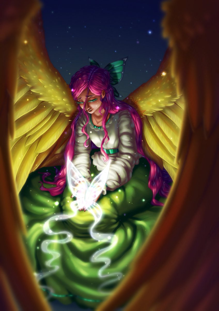 Was trying to make a speedpaint of this piece, but OBS froze and half of the video is unusable... Well, at least the piece is finished and good!